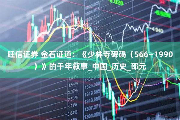 旺信证券 金石证道：《少林寺碑碣（566—1990）》的千年叙事_中国_历史_邵元